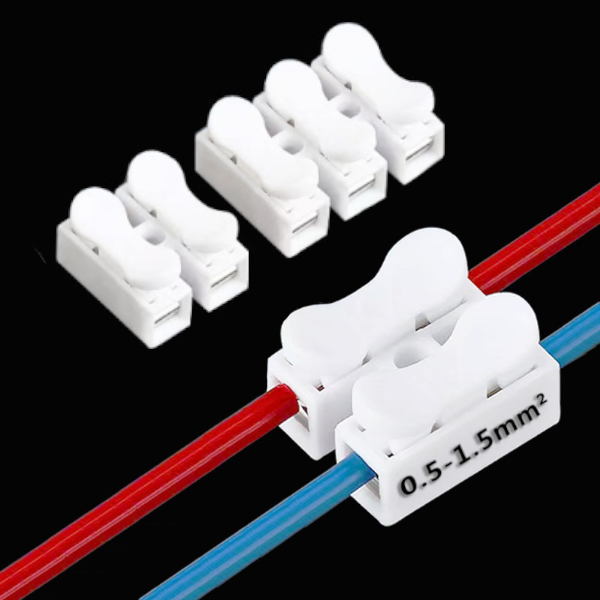 (5 cái) Cút nối, đầu nối nhanh dây điện CH-2/CH-3