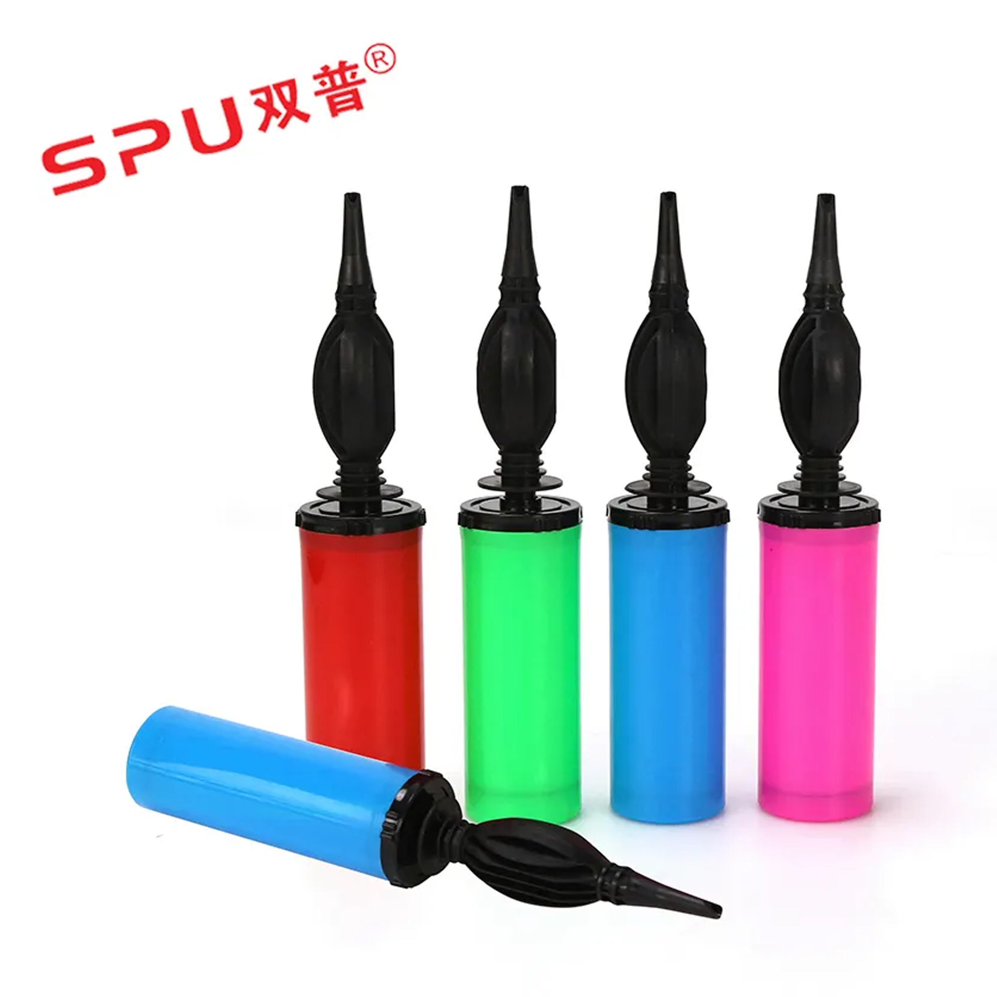 Multipurpose Air Hand Pump for Swimming Pools, Boats, Tubes, Tent, Balloons, etc. - Random Multicolor - Art # JS - AP-Bl90100 & SP90650-0003. 