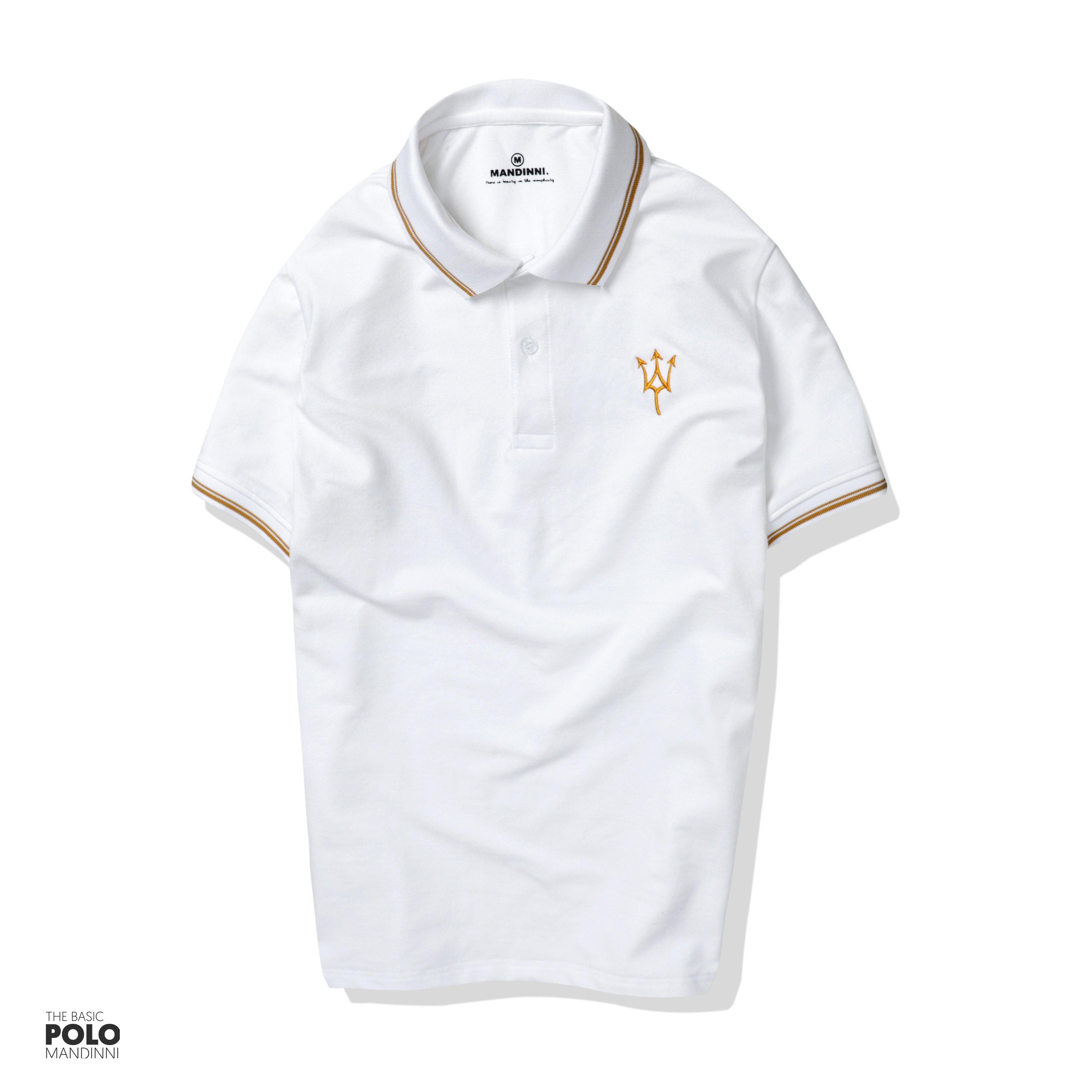 Áo thun polo Pike 2 màu basic By mandinni