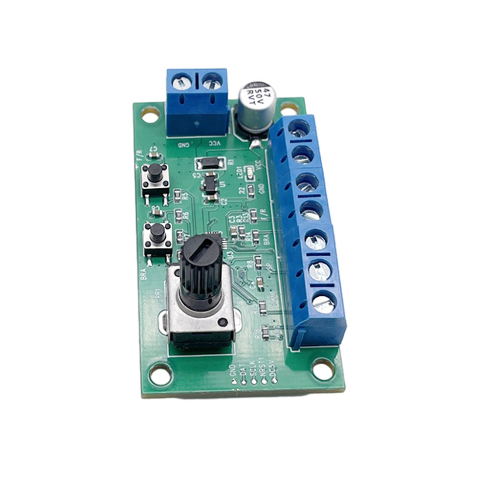 12V Brushless DC Motor Speed Controller 2A Max Motor Speed Adjustable Board DC Motor PWM Forward and Reverse Control Module