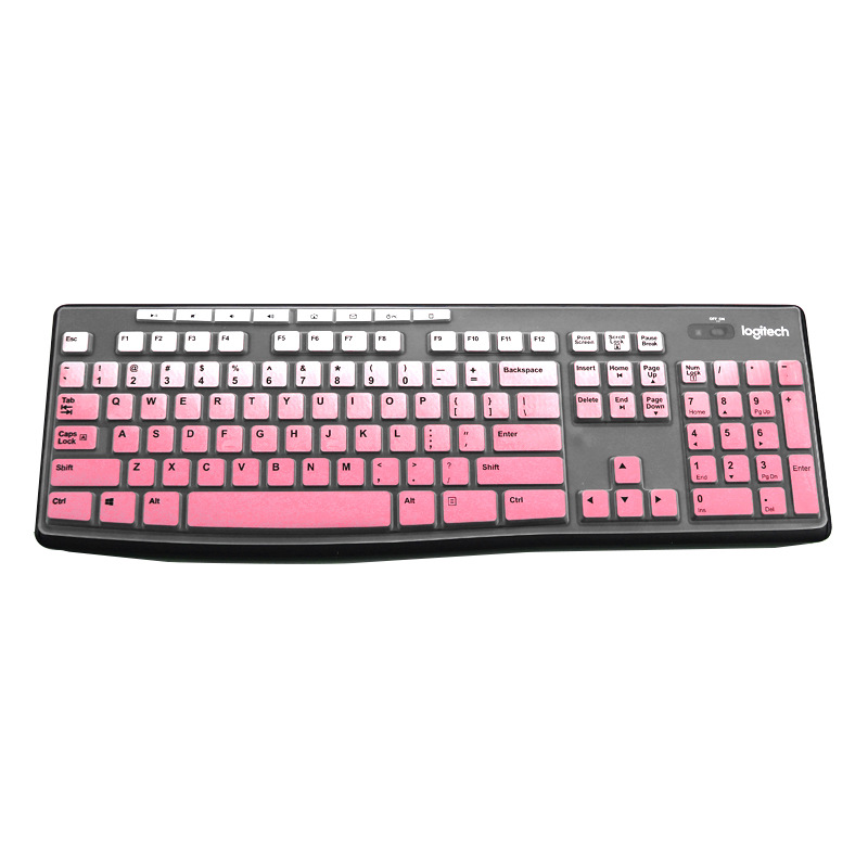 Suitable for Logitech K200 K260 desktop computer keyboard membrane K270 K275 key silicone protective cover MK275. 