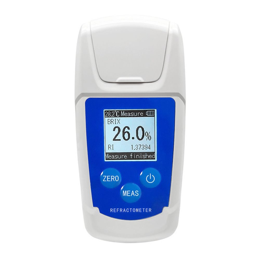 Bkijj ±0.2% precision digital brix refractometer 0-55% brix mini brix tester portable brix meter fruit, juice, drink