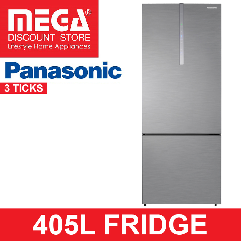 PANASONIC NRBX471CPSS 405L 2DOOR FRIDGE (3 TICKS) Lazada Singapore