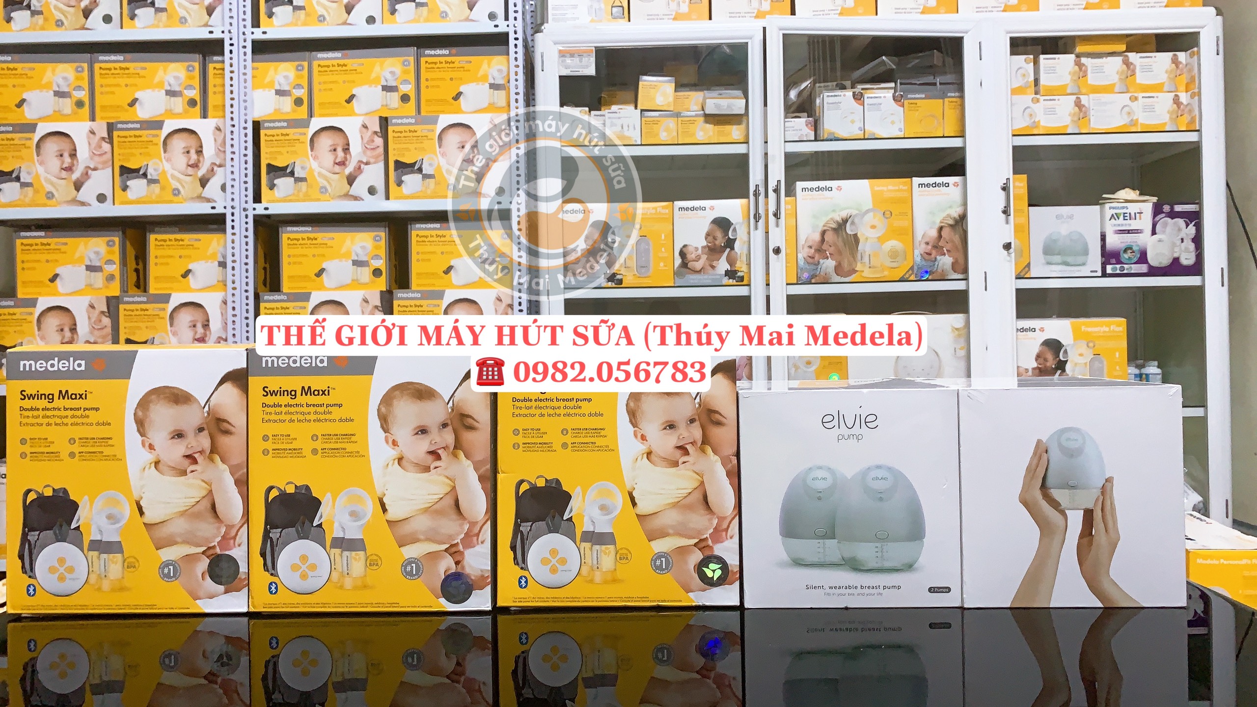 MÁY HÚT SỮA MEDELA SWING MAXI FLEX PLUS [MỸ]