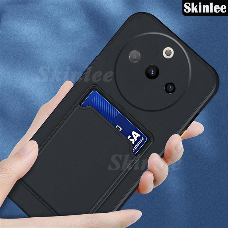 Phone case For Nubia Focus Pro Back cover Card Slot Card Silica Gel Soft Holder Wallet Case For Nubia Focus 5G Cover cases.