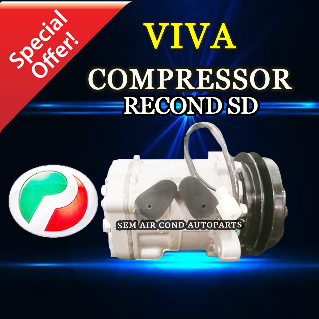 PERODUA VIVA RECOND SANDEN COMPRESSOR/ KOMPRESOR (CAR AIRCOND SYSTEM) Lazada