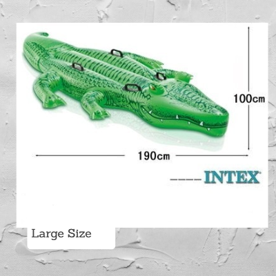 intex alligator pool float