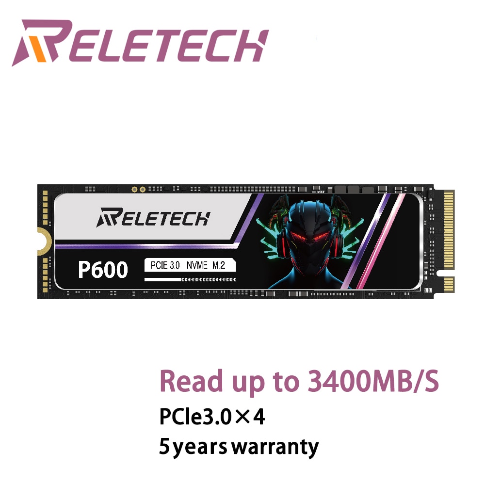 Reletech M2 Ssd Nvme 1Tb 500G SSD M.2 2280 Pcie SSD Internal Solid State Drive Disk Laptop Noteboook Desktop