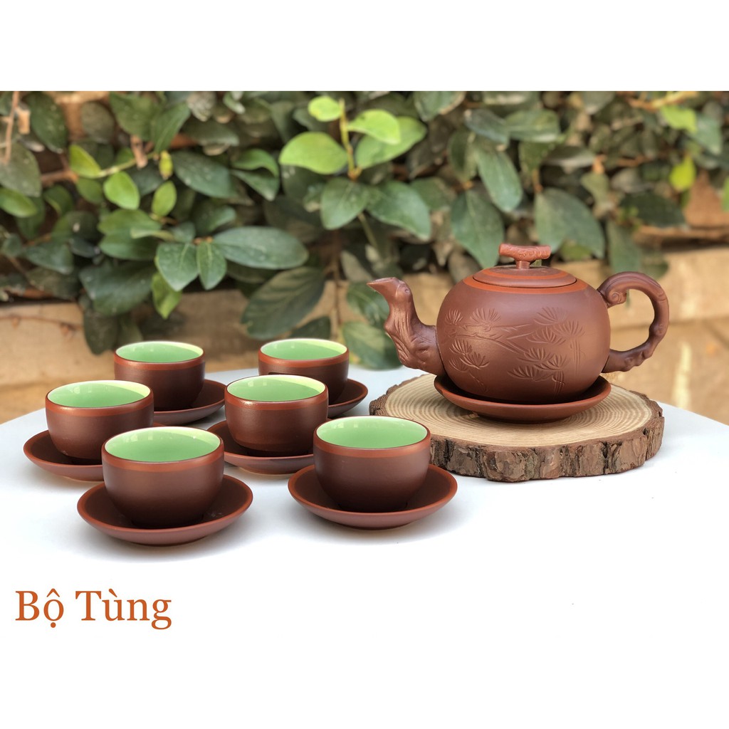 Ấm chén tử sa Bát Tràng ( chọn mẫu )