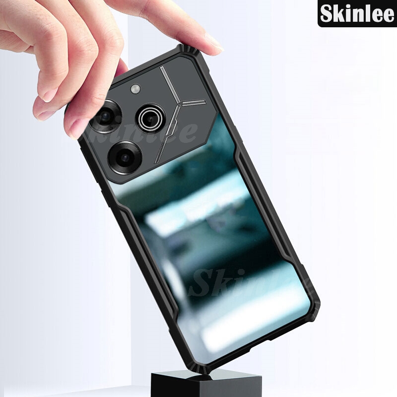 Phone case For Tecno Pova 6 NEO Back cover Transparent Full Air Protection Soft Armor Shockproof cover For Tecno Pova6 Pro Cover cases.