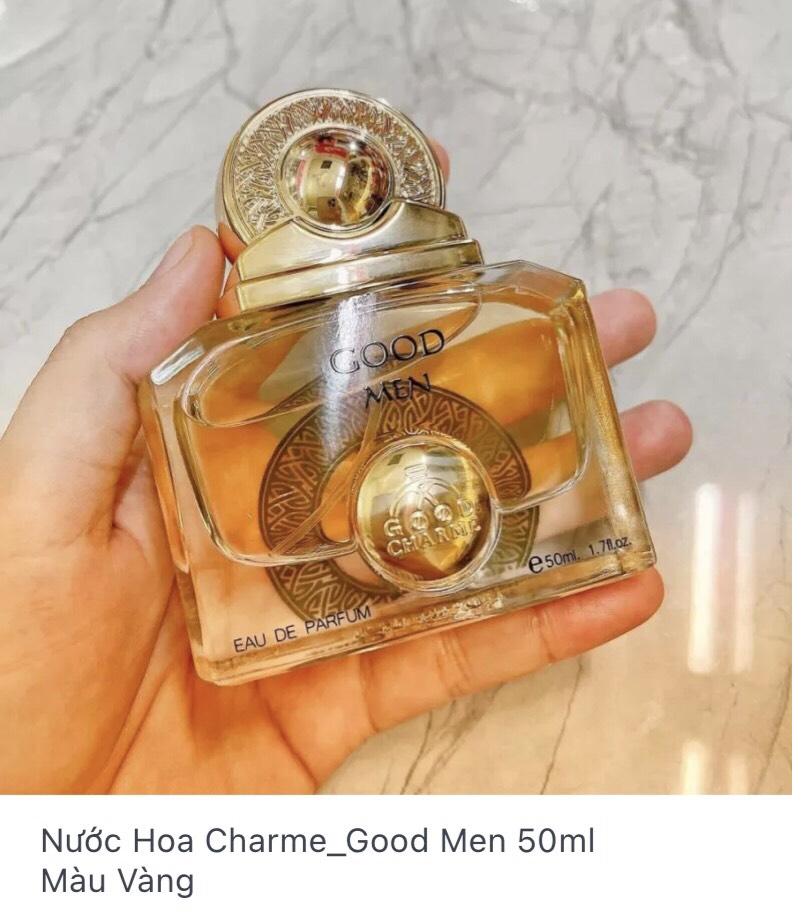 Nước Hoa Charme_Good Men 50ml Màu Vàng