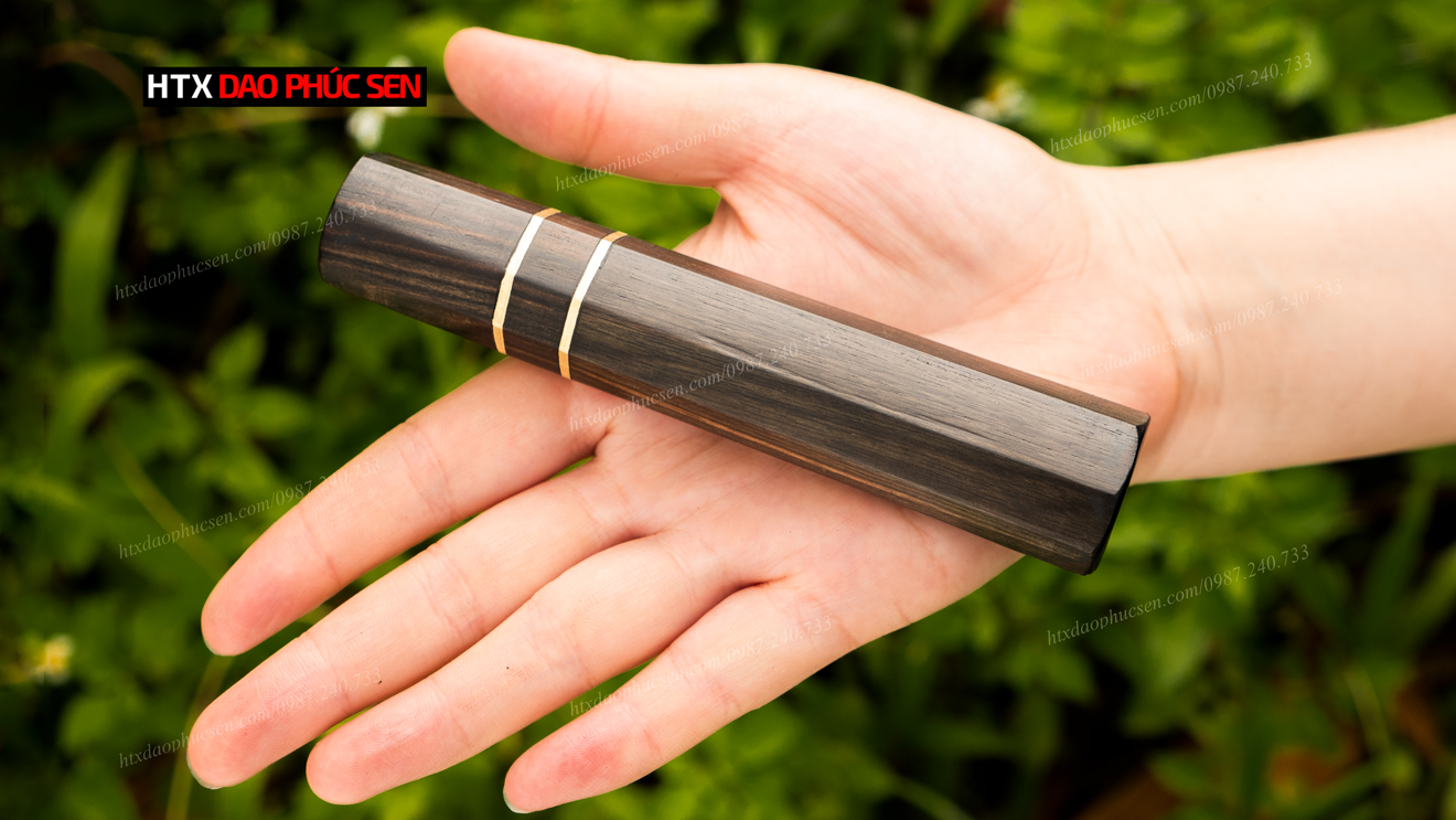 Cán dao Nhật bát giác gỗ - CN01