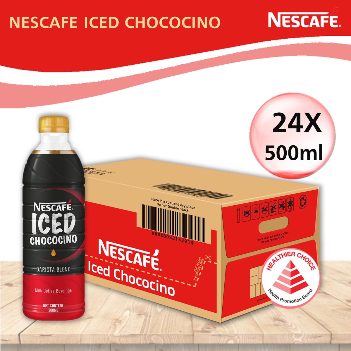1 Carton) Nescafe Iced Chococino (Milk 