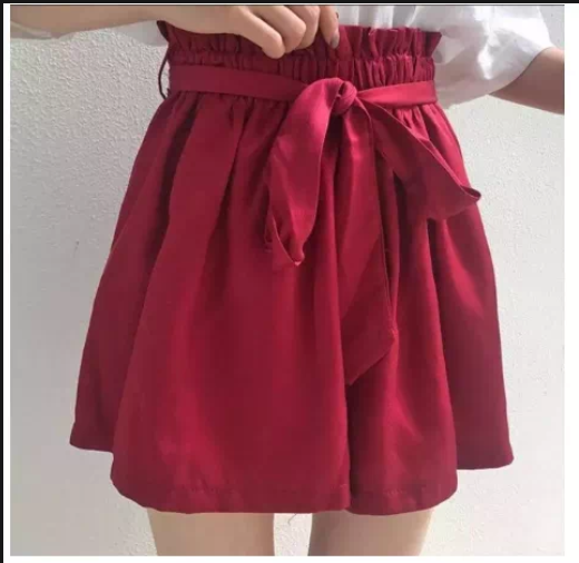 [HCM] QUẦN SHORT CỘT NƠ LƯNG CAO NỮ
