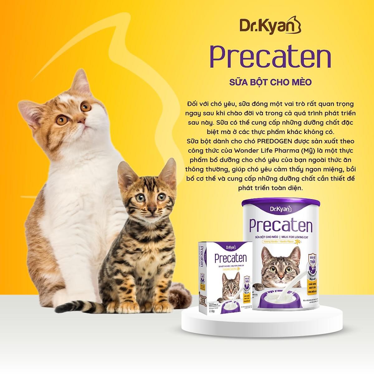 Sữa Bột DR. Kyan Precaten - Predogen Dành Cho Chó Mèo