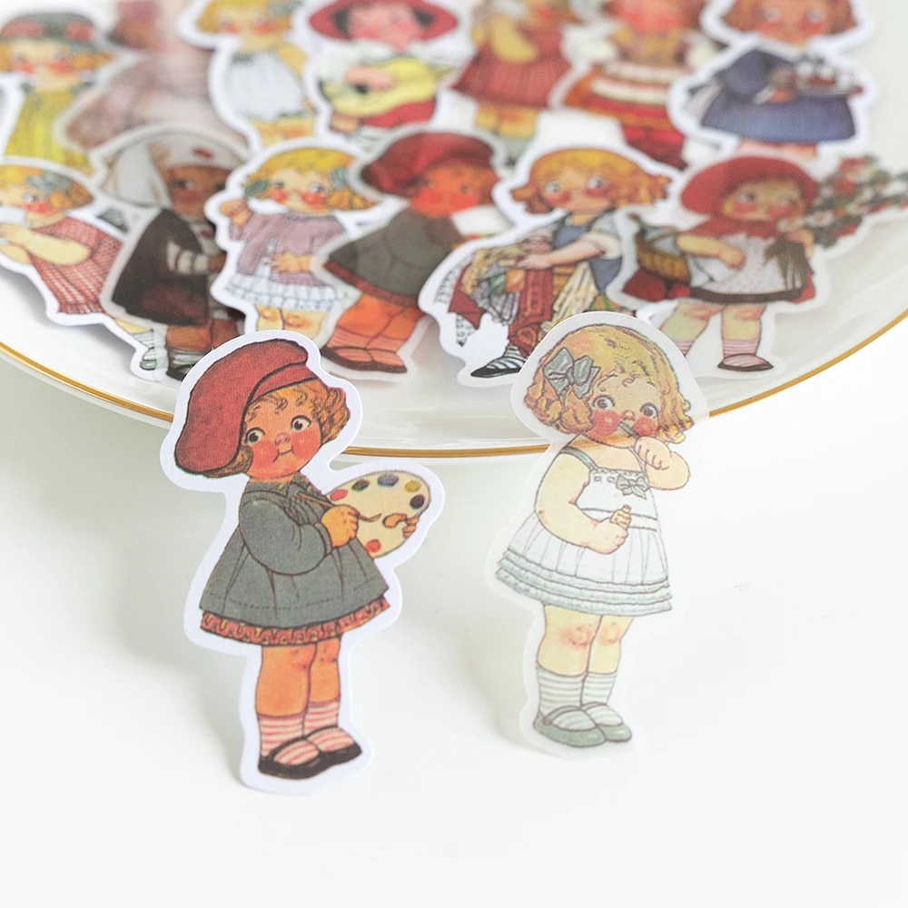 40%20s/1lot%20kawaii%20Stationery%20Stickers%20Tomato%20doll%20Diary%20Planner%20junk%20journal%20Decorative%20Scrapbooking%20DIY%20Craft%20Stickers%20-%20Image%208