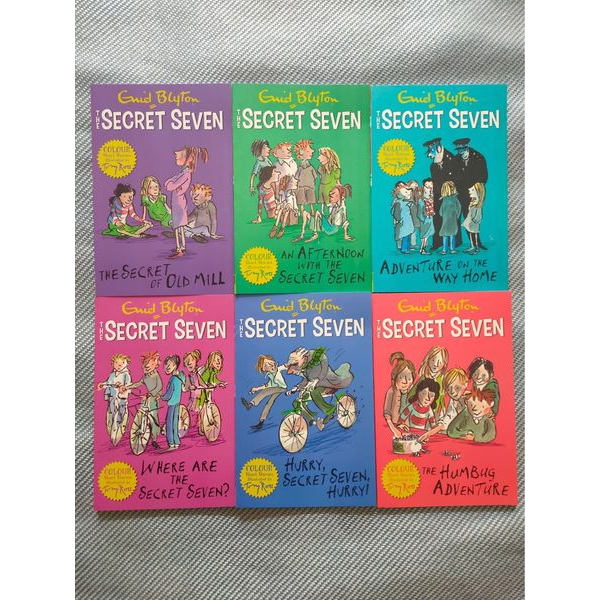 Bộ nhập - the secret seven - 6 books