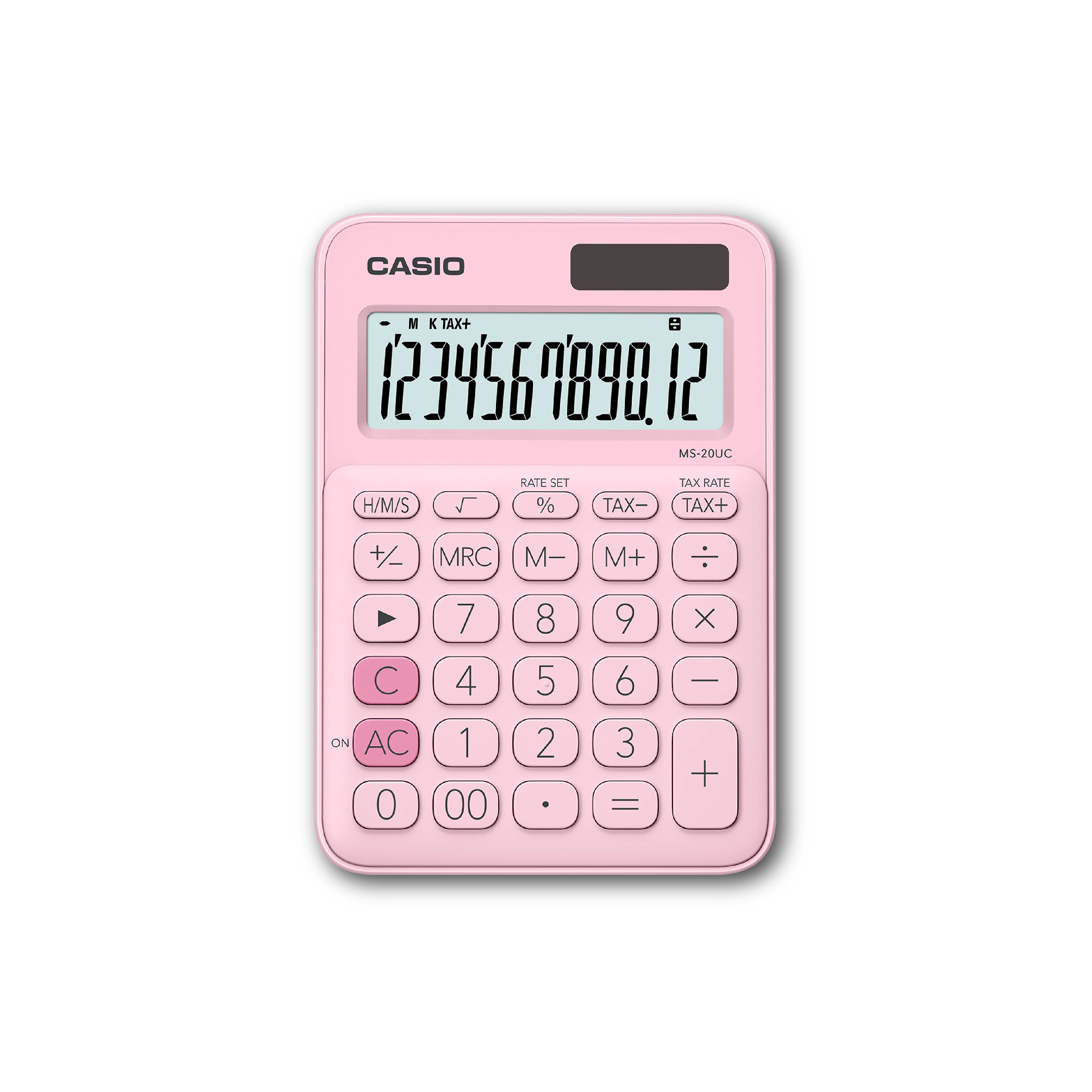 Casio 12digits Mini Desk Colorful Calculator / Office Stationery /  Equipment | Lazada Singapore