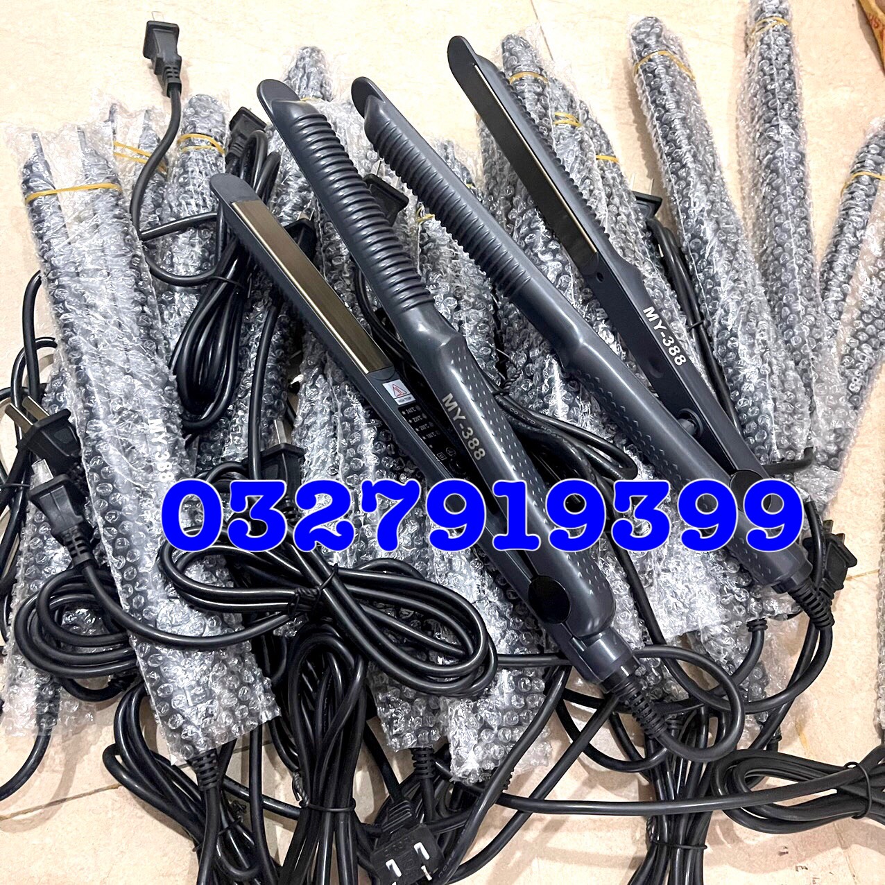 Hair Straightener 838 - Hair Straightener and Curler Size 30cm 5 Heat Levels 120-200C 1.8m Cord Compact Non-Stick Design 3-Month Warranty
