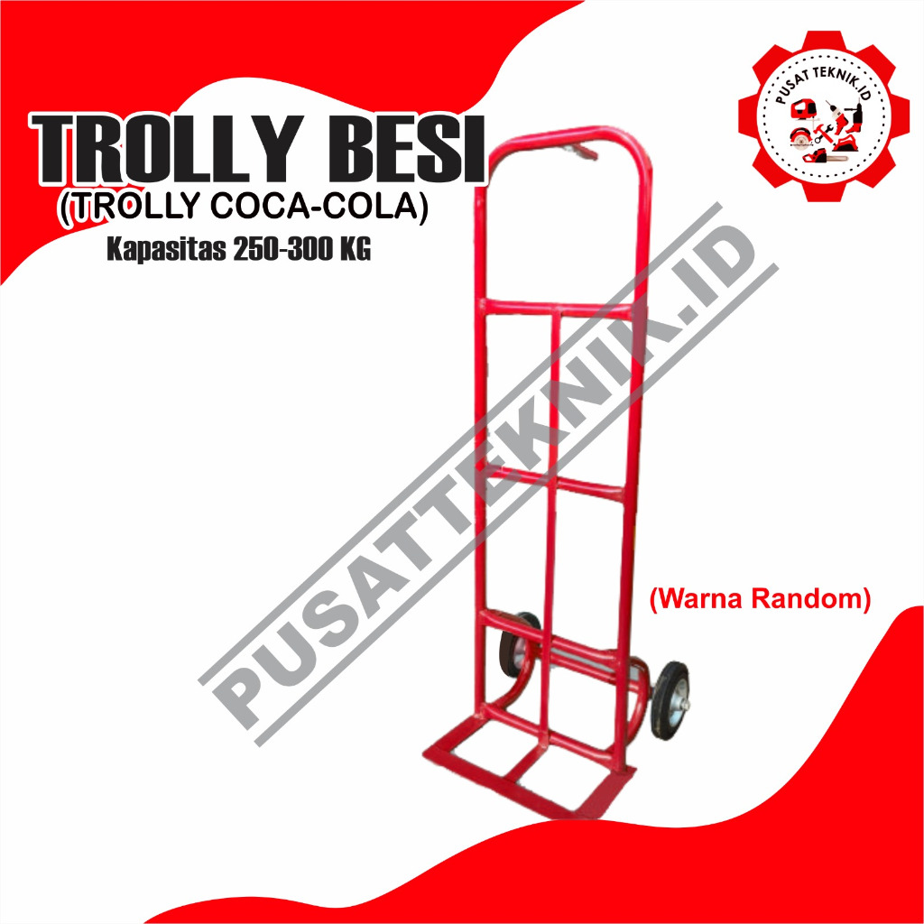 TROLLEY BARANG TROLI LORY COCA COLA LORI BARANG SERBAGUNA RODA 6 ...