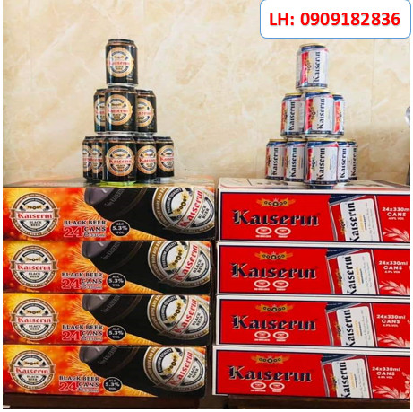 BEER KAISRIN LAGER. (Sản xuất theo tiêu chuẩn công nghệ của Đức).