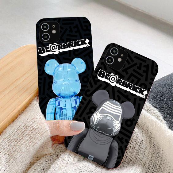 Ốp Lưng IPhone Cạnh Vuông Mẫu Bear B.reak BVC Cho Iphone6/6s/7plus/8plus/6plus/6splus/11/11pro//11promax/x-Phụ Kiện Sen