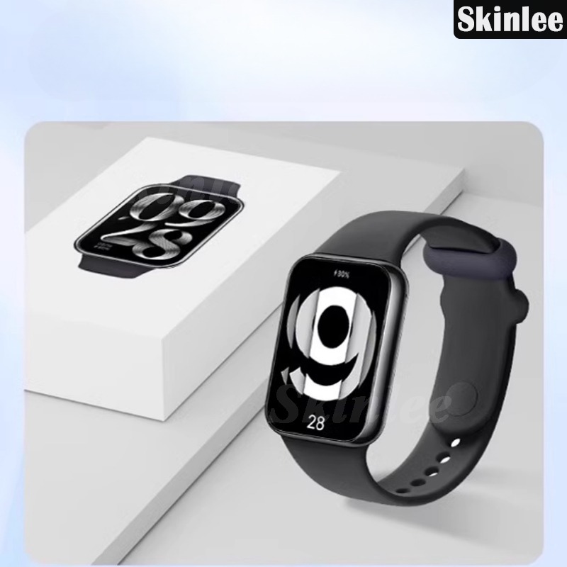 2 Pieces for Redmi Watch 5 Lite Screen Protector Tempered Glass Full Cover Redmi Watch 5 Active Screen Film.