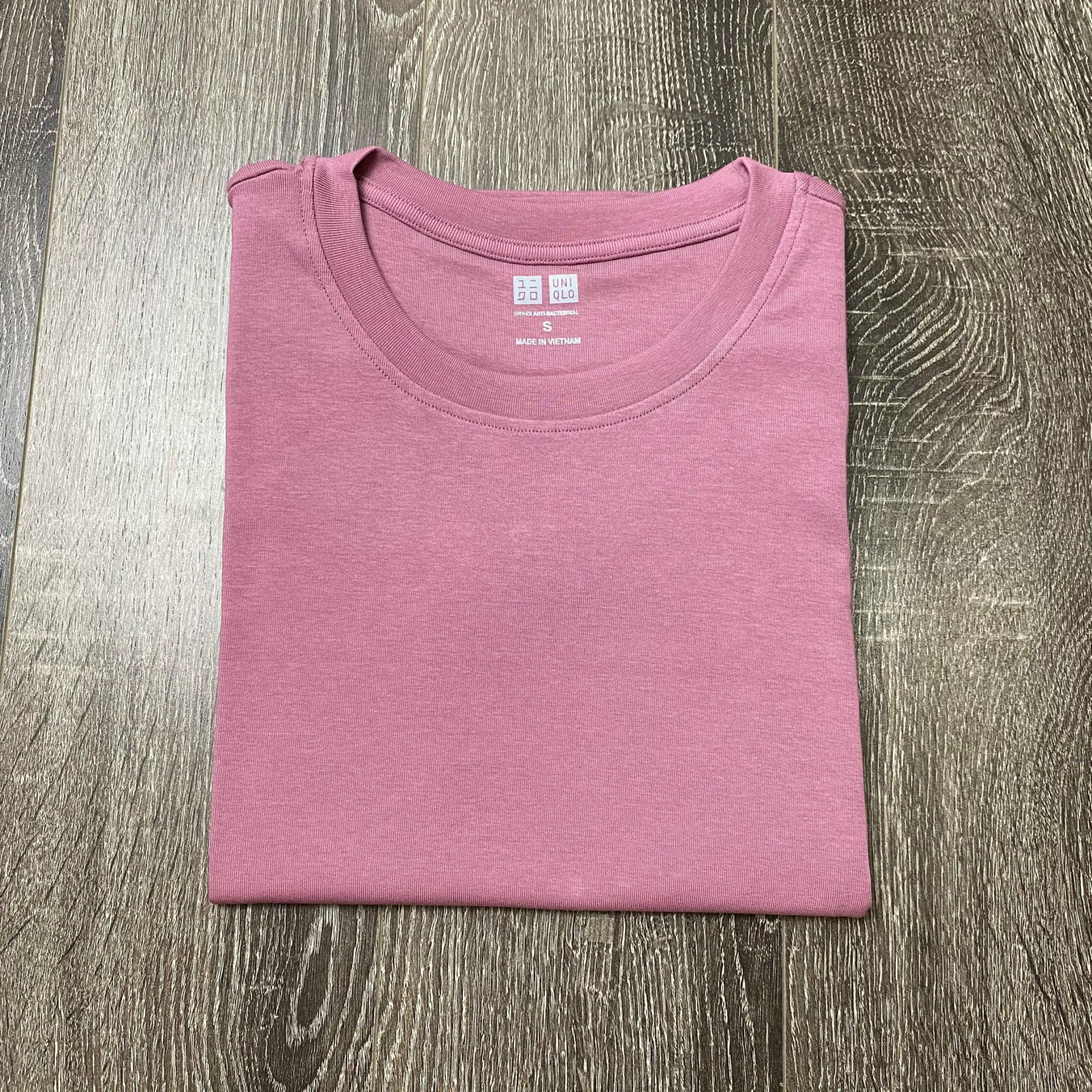 Áo phông Uni nữ cổ tròn chất cotton-