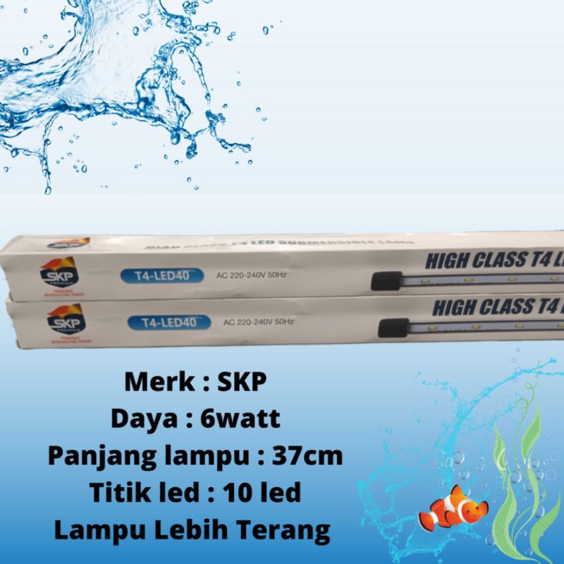 Lampu Led Celup Aquarium HIRO / SKP T440