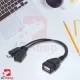 （XIAOu) Cáp Chuyển Đổi Micro USB Sang USB 2.0 OTG Cho Watch Onn - Amazon Fire Tv - Điện Thoại Tablet Pc. 