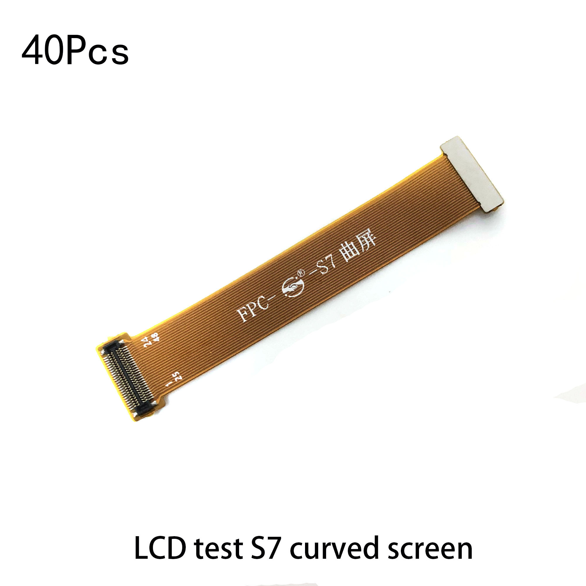 40PCS cho LCD Samsung kiểm tra S9 màn hình thẳng cáp dẻo S7 màn hình cong