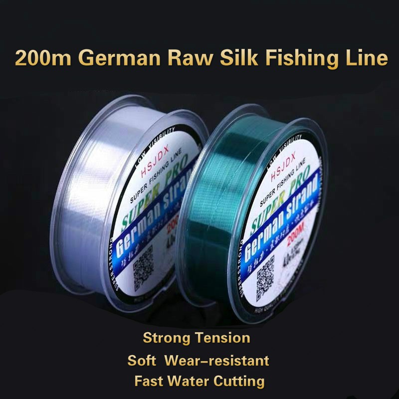 Promo Germany Fishing Line Super Strong Senar Pancing Invisible