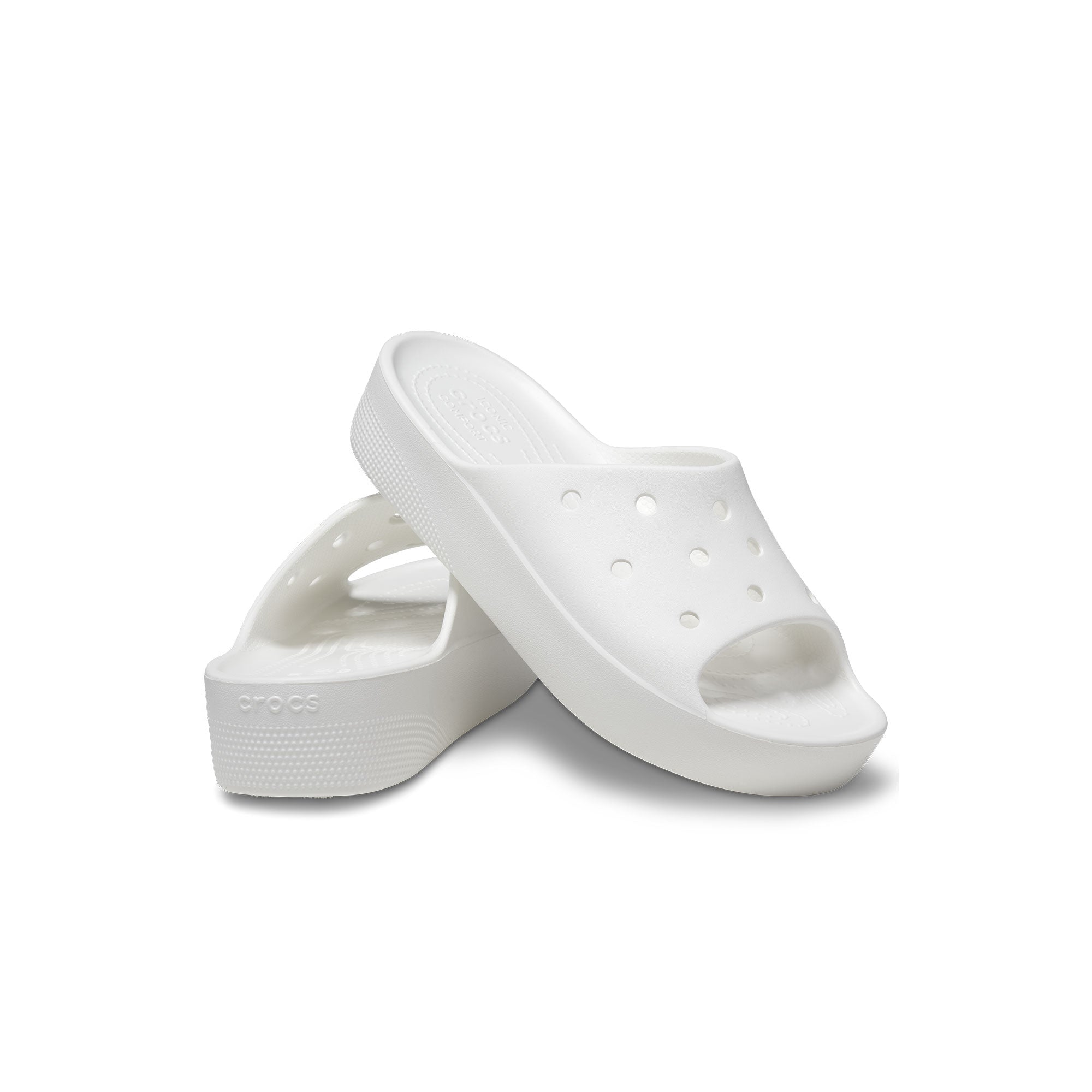 Dép quai ngang Nữ Crocs Classic Platform - 208180-100