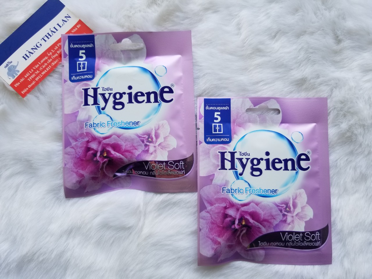 Túi Thơm Hygiene Thái Lan màu tím