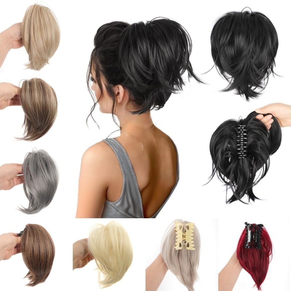 Trendy%20Synthetic%20Messy%20Straight%20Ponytail%20Scrunchie%20Updo%20Claw%20Clip%20in%20Hair%20Buns%20High%20Chignon%20Ponytail%20Extension%20False%20Hair%20Pieces%20Party%20-%20Image%203