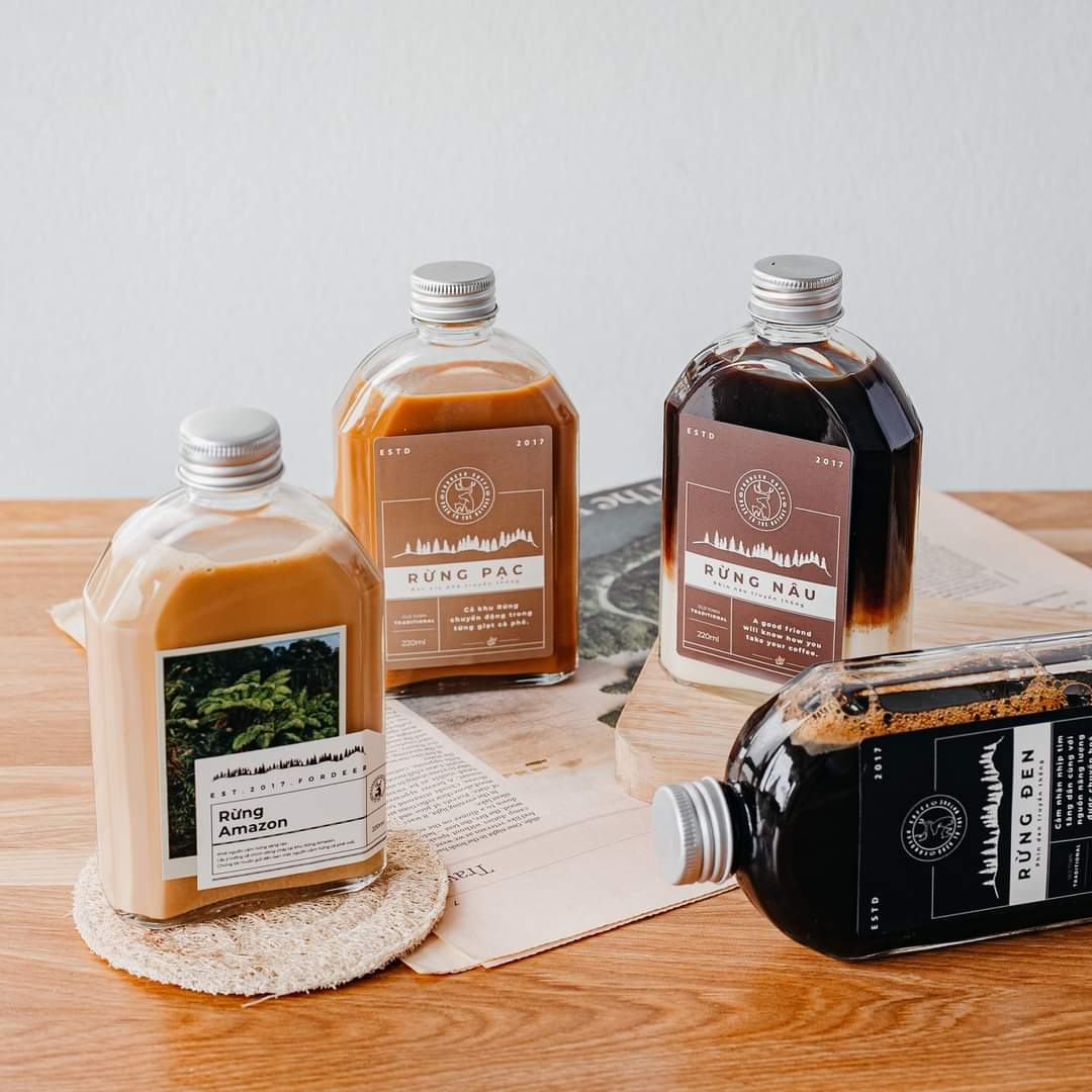 Combo 5 chai thủy tinh dẹp 250ml