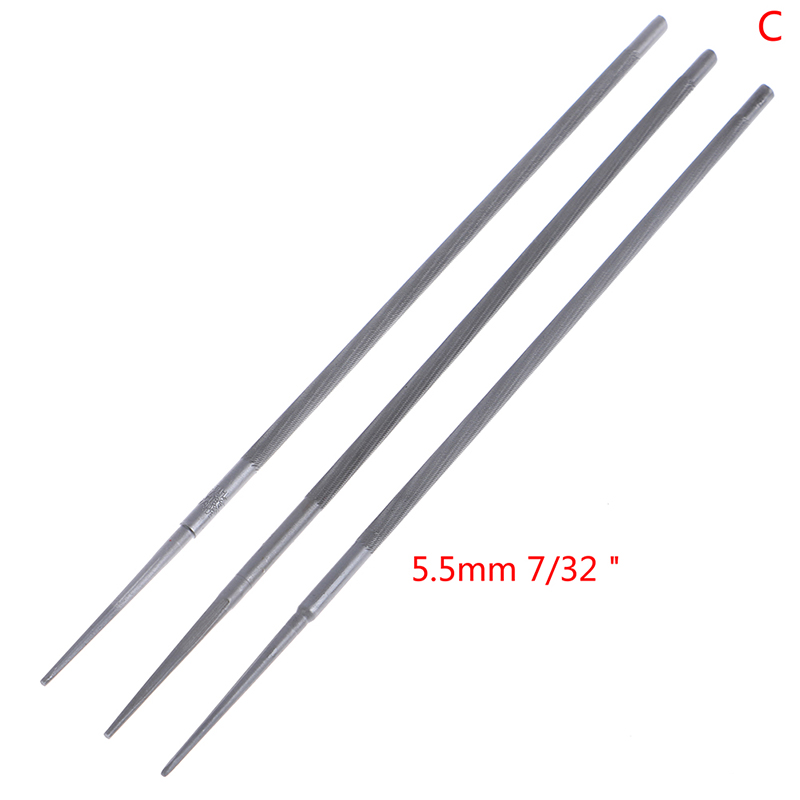 Shiou 3 cái giũa cưa xích cưa xích tròn dụng cụ cầm tay Mài Cưa Xích