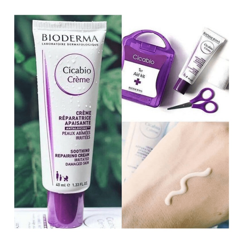 Kem Dưỡng Phục Hồi Bioderma Cream Tím