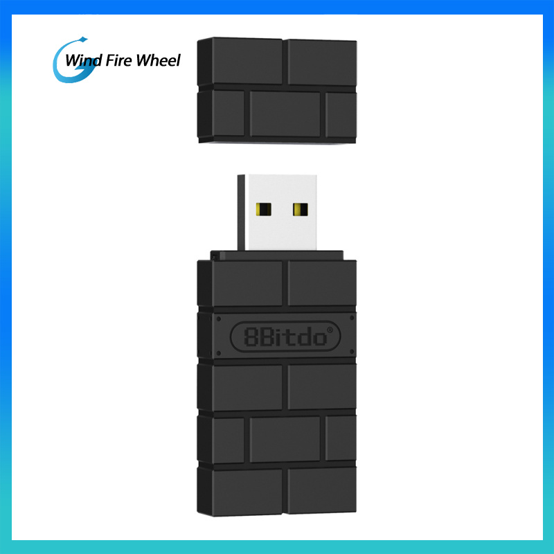 8bitdo Usb Wireless Receiver Second Generation Receiver Compatible For Ps5 Ps4 Bluetooth-compatible Adapter Compatible For Windows/Switch