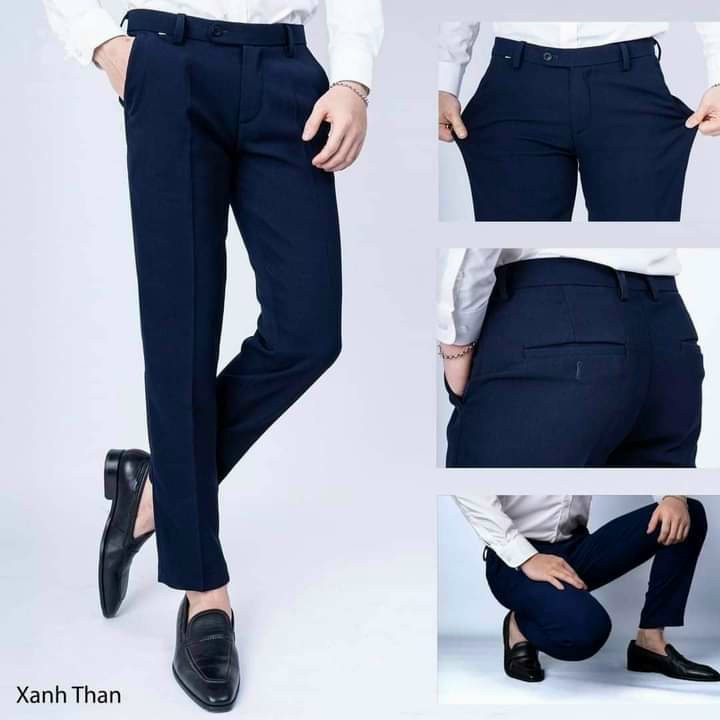 Quần âu nam kiểu dáng công sở hot nhất