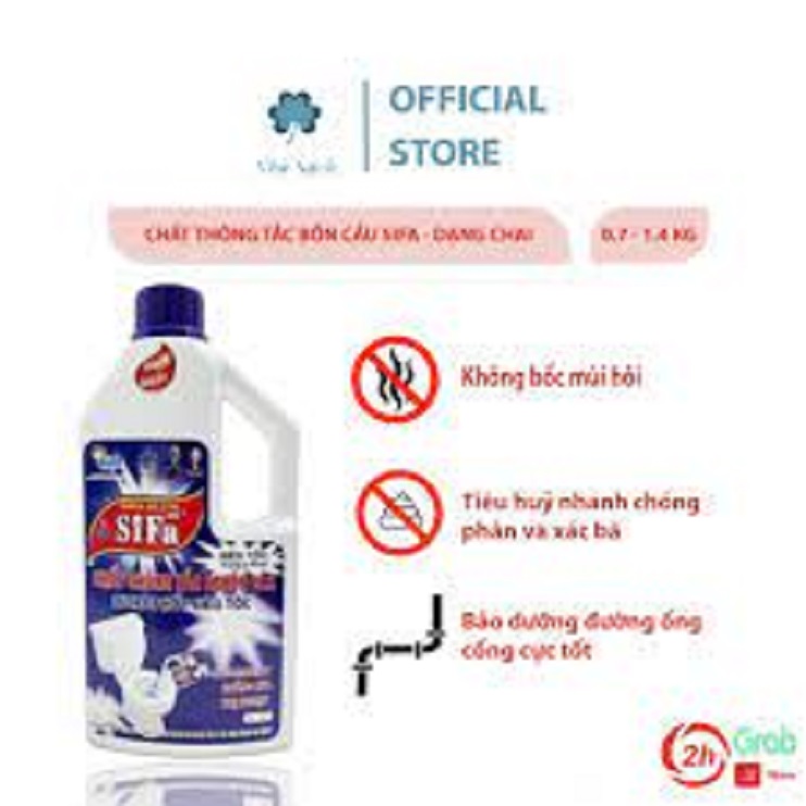 Nước thông tắc cống siêu mạnh SIFA