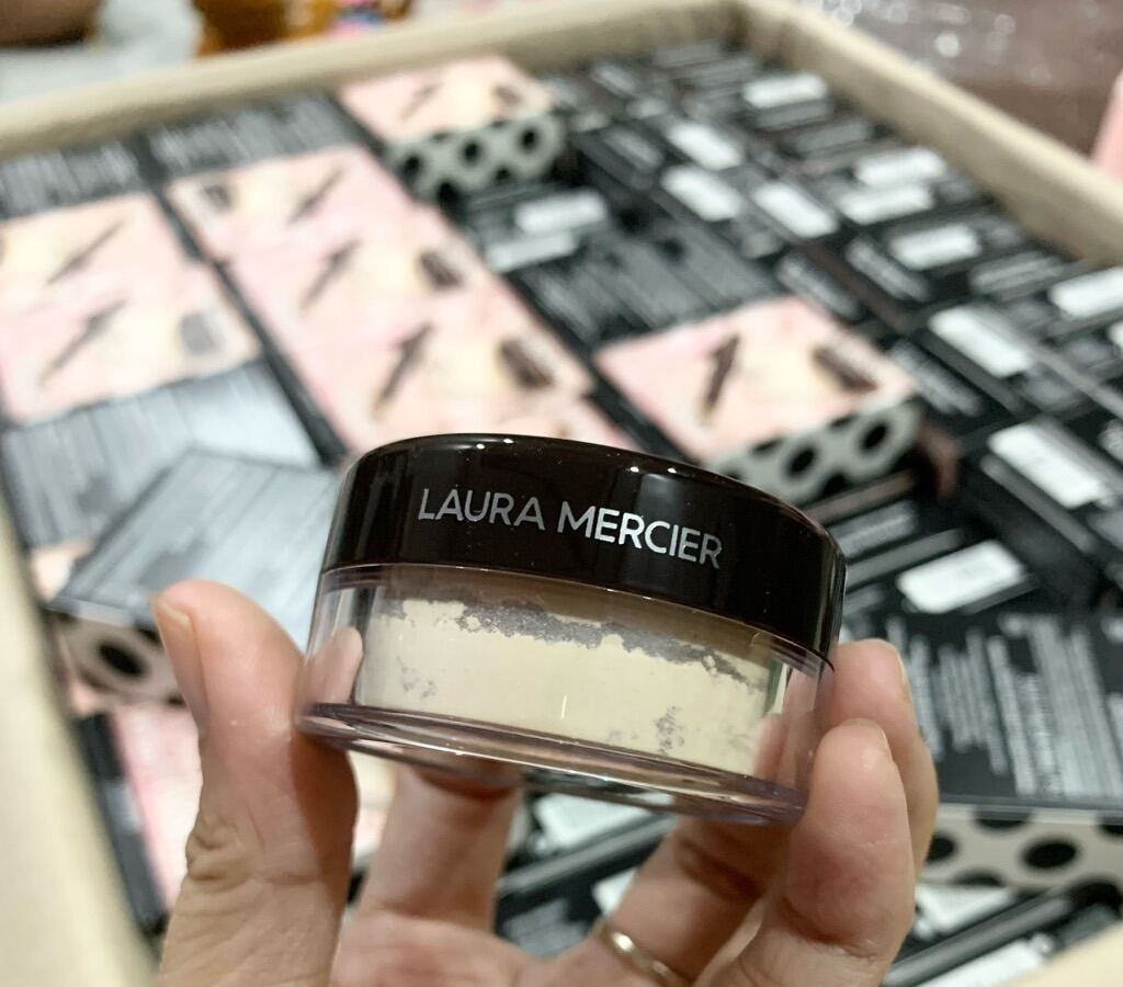 SEPHORA Set phấn phủ, màu mắt Laura Mercier (Loose Setting Powder, Stick Eye Color)