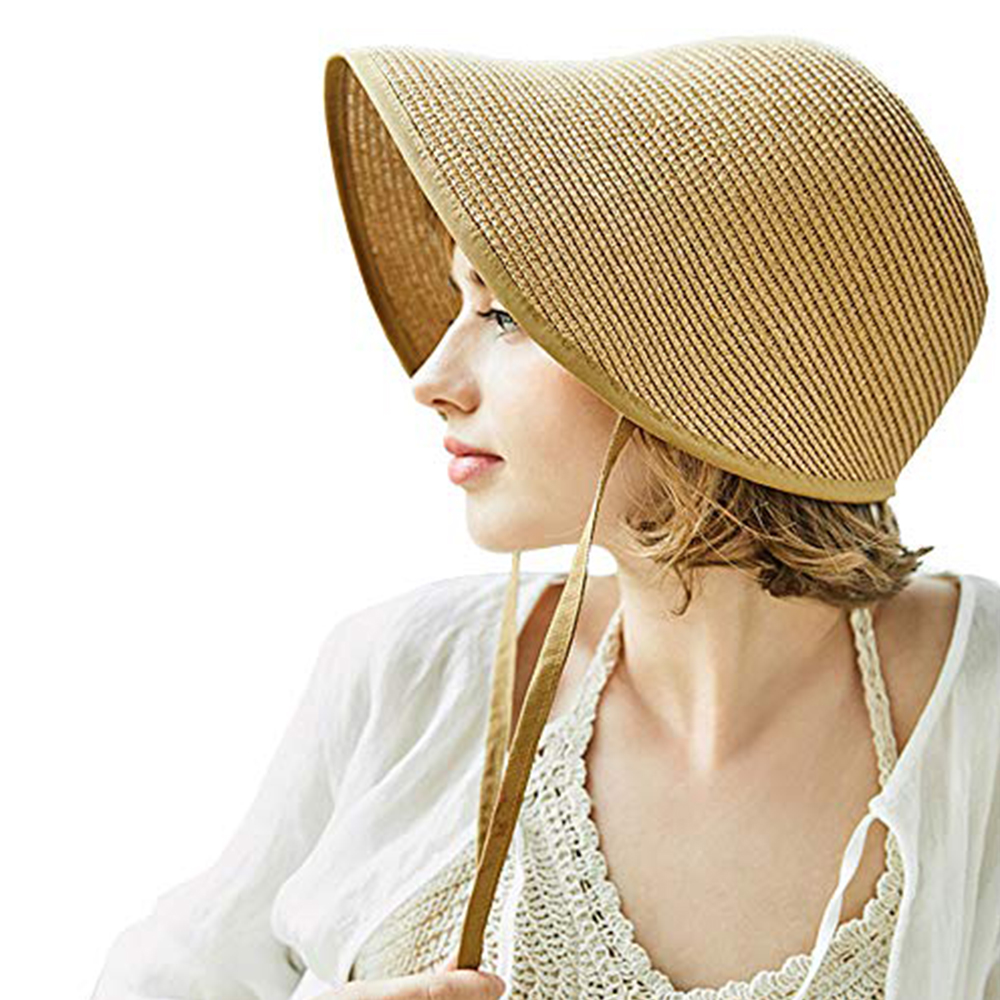 FS Fashion Straw Regency Hats For Women Party Victorian Sun