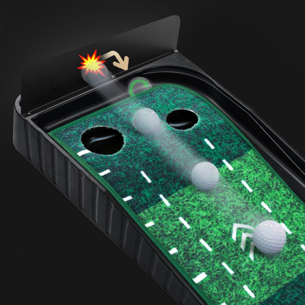 PGM Golf Putter huấn luyện viên 3M Golf đặt Mat Thảm màu xanh lá cây thực hành thiết lập bóng trở lại Mini khu vực lỗ Golf Fairway Mat 골프용품