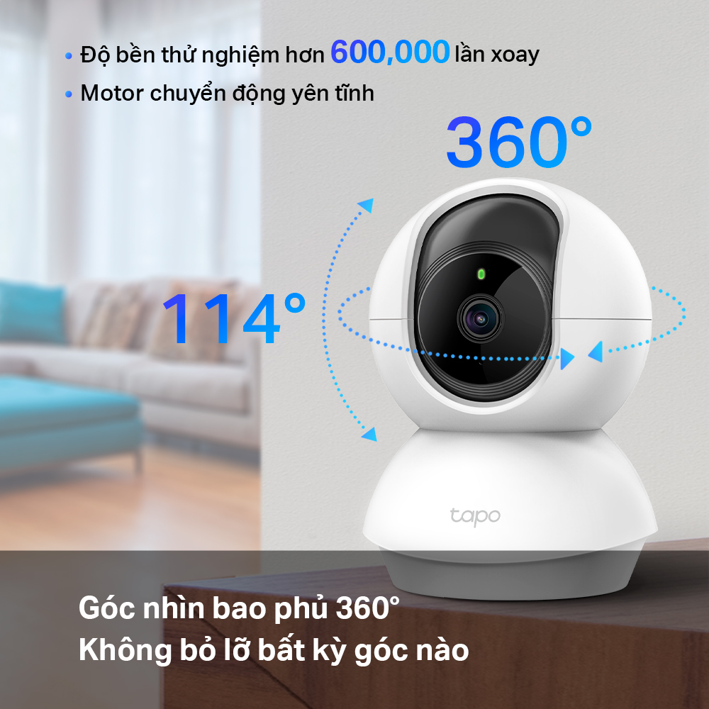 Camera Wifi TP-Link TC70 Full HD 1080P Quay 360º