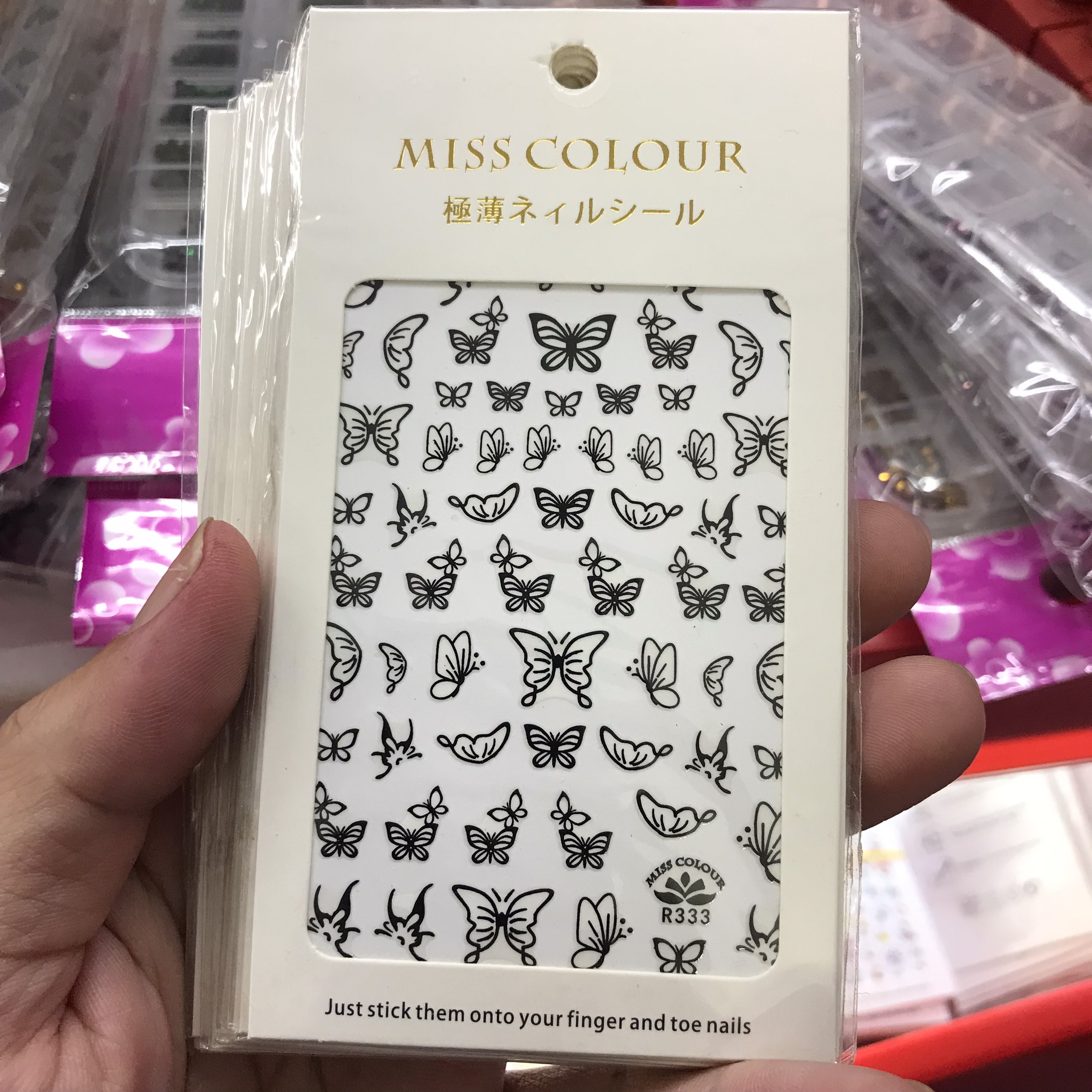 Nail sticker dán móng tay - Chân - HOT 2
