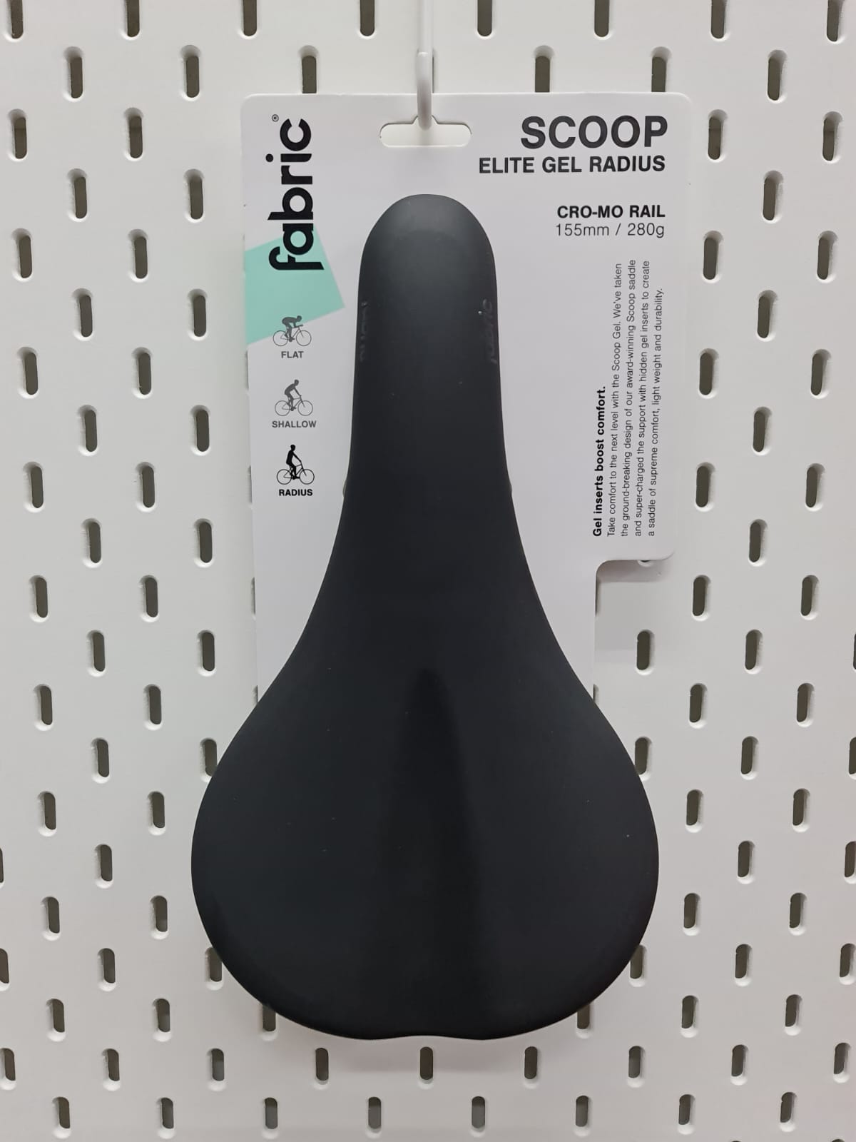 Bike Saddles Fabric Scoop Sport Radius Gel Saddle Fabric Scoop