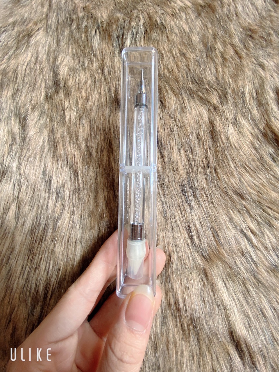 Bút Chấm Đá Nail 2 Đầu Cán Đá - Trùm Nail Mi