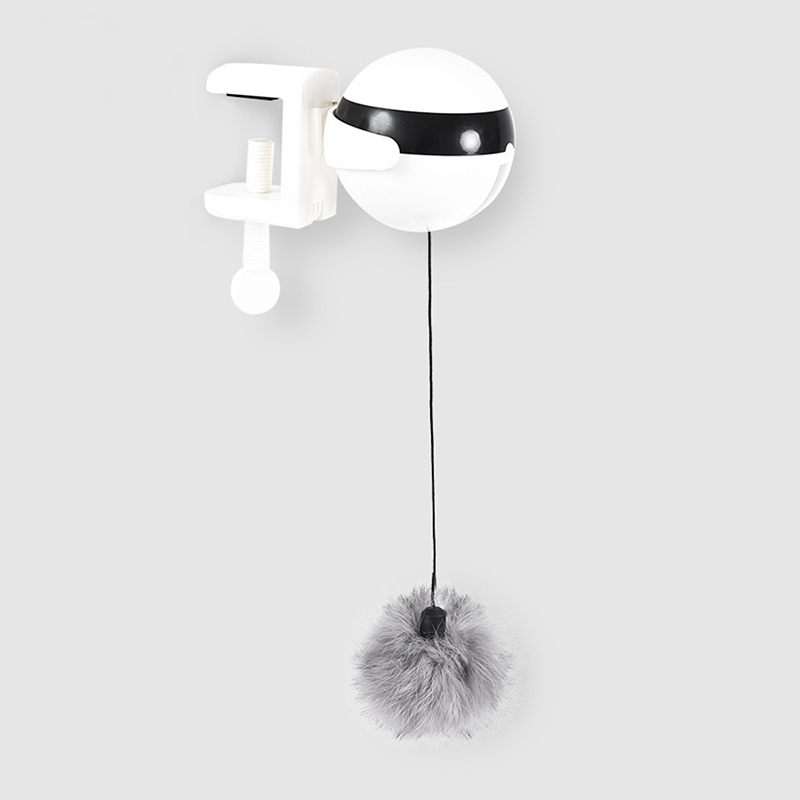 Funny Cat Toy Ball Automatic Teaser Stimulating Toys for Cats Interactive Electric Flutter Rotating Lifting Pet
