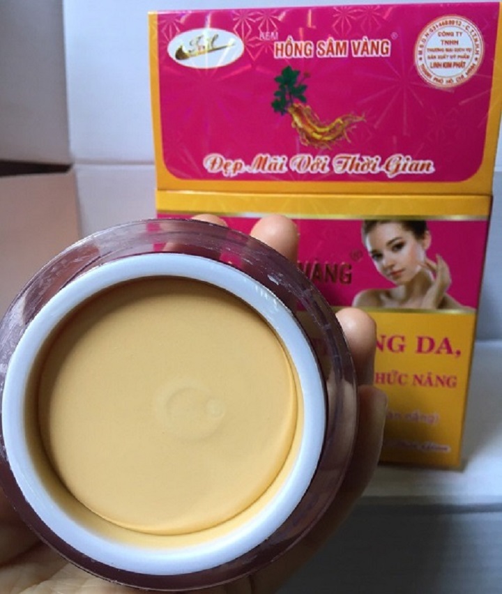 Kem Hồng Sâm Vàng Kem nám đa chức năng25g